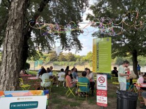 The Stitch Unveils Light Sculpture