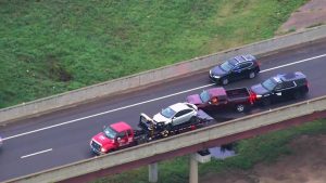 Traffic Slowdown On I 40 In Oklahoma City