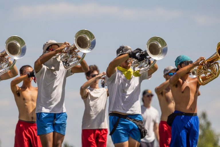 Troopers Drum Bugle Corps Prepares For Tour