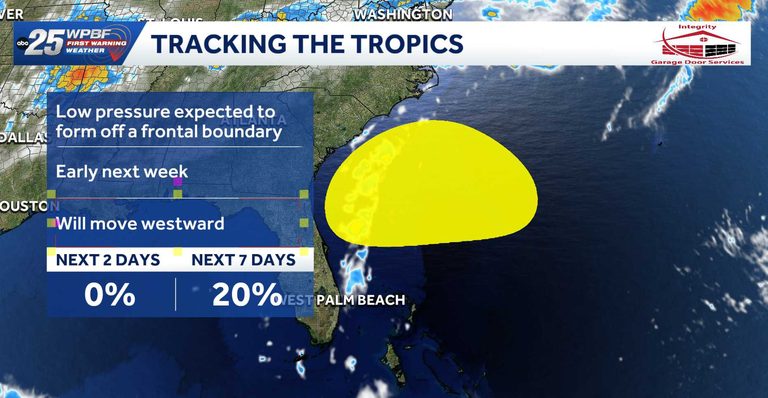 Tropical Disturbance May Form Off Florida Coast