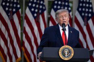 Trump Blames Iran For Drone Strike