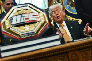 Trump Celebrates 80Th Birthday With Ufc Event