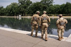 Trump Seeks Charges For Reflecting Pool Vandalism