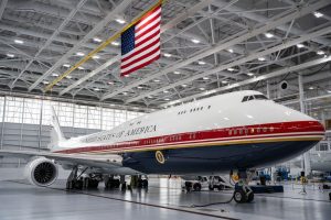 Trump Unveils New Presidential Airplane