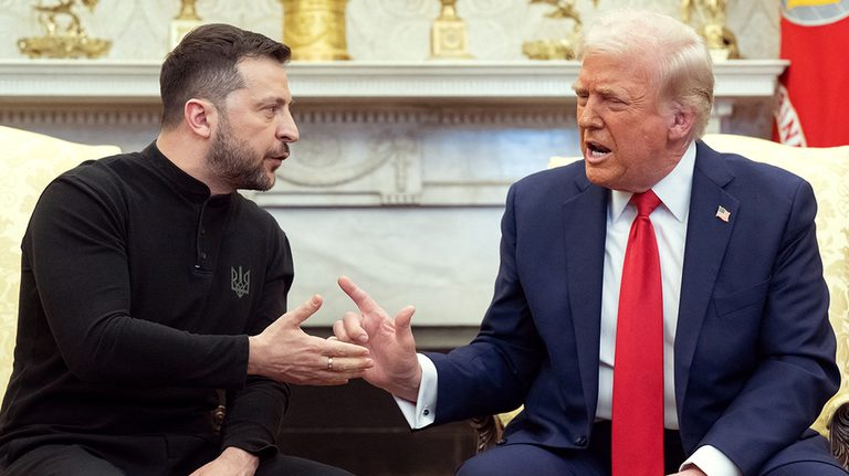 Trump Zelenskyy Discuss Ukraine Peace