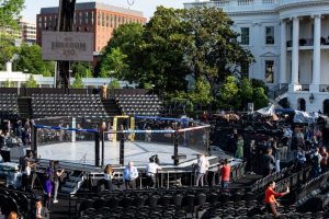 Ufc Event On White House Grounds Sparks Controversy