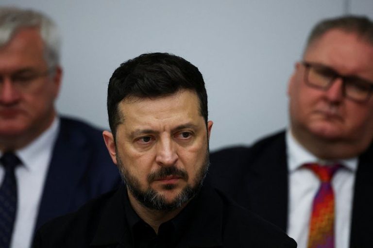 Ukraine S Zelenskiy Mocks Russian Military Drive