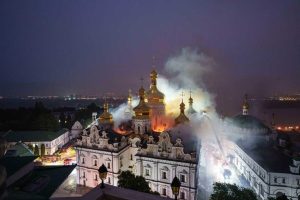 Ukrainian Monastery Damaged In Russian Attack