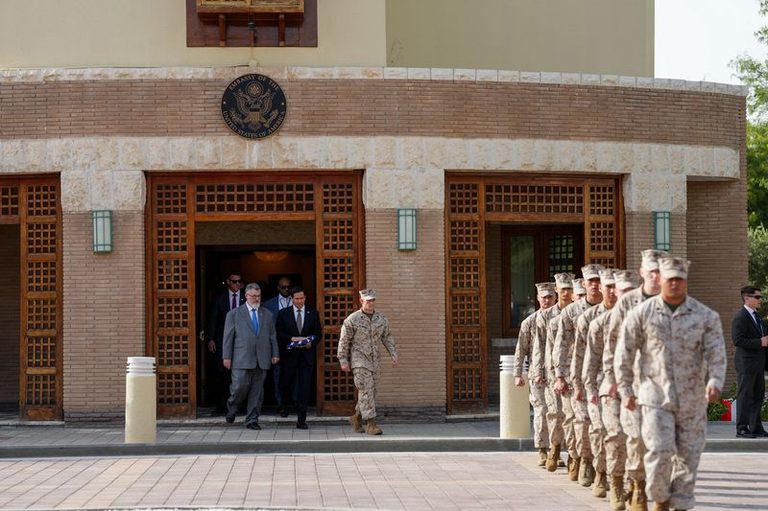 Us Reopens Embassy In Kuwait