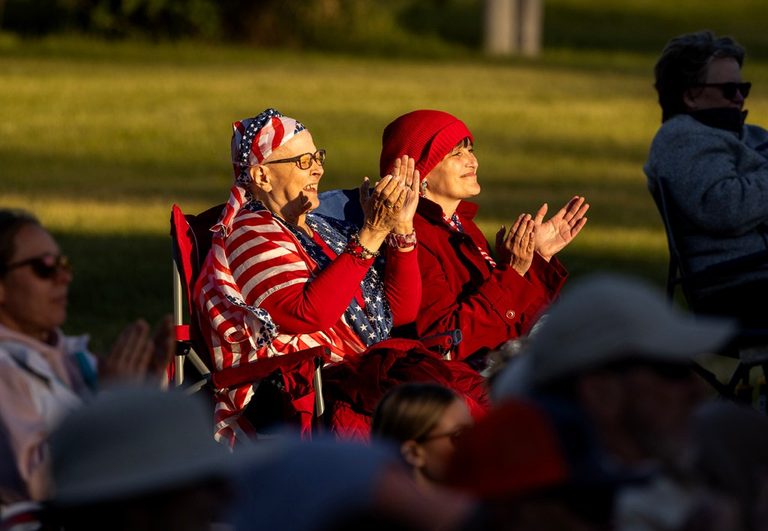 Usaf Academy Band Performs In Casper