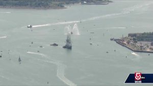 Uss Constitution Sails To Commemorate Battle Of Bunker Hill