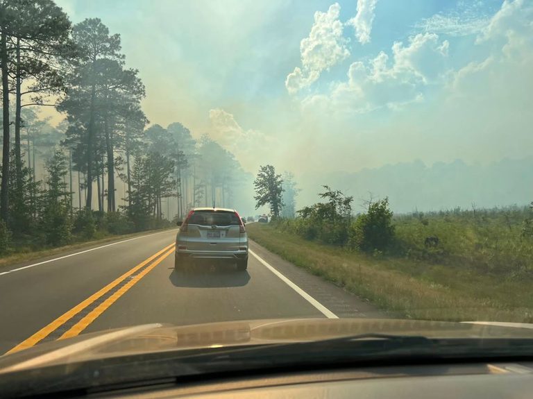 Vass Road Reopened After Fire