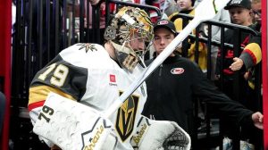 Vegas Goalie Carter Hart