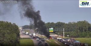 Vehicle Fire Shuts Down Sr 528 Eastbound
