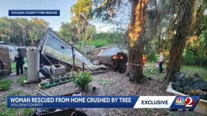 Volusia County Woman Rescued