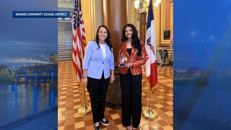 Waukee Grad Inducted Into Iowa Volunteer Hall Of Fame
