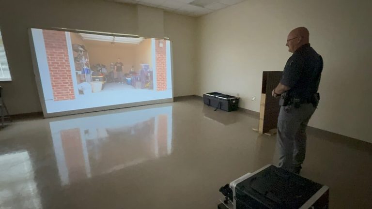 West Liberty Police Use Simulator