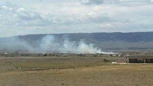 Wildfire In Cole Creek Area