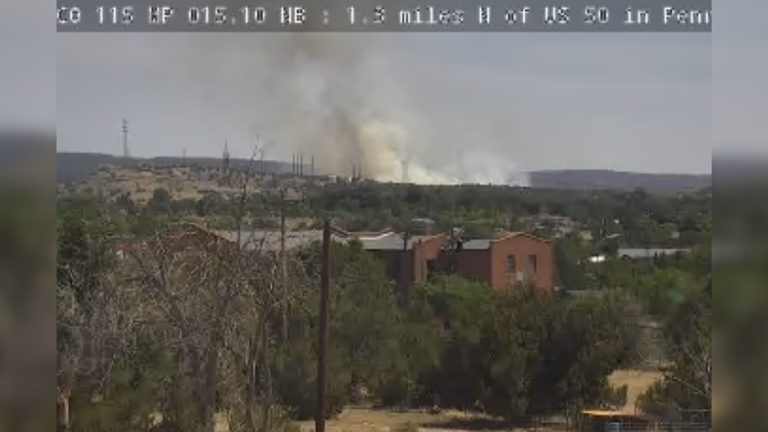 Wildfire Near Penrose Forces Evacuations