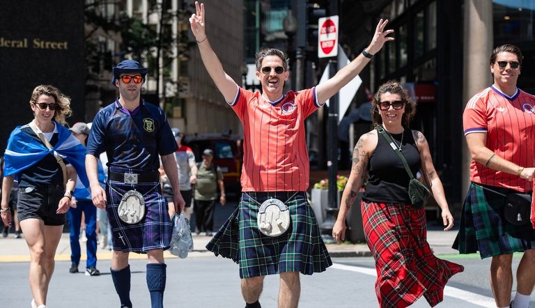 World Cup Fans Show National Pride