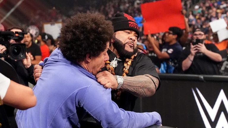 Wwe Star Jacob Fatu Attacks Comedian Eric Andre