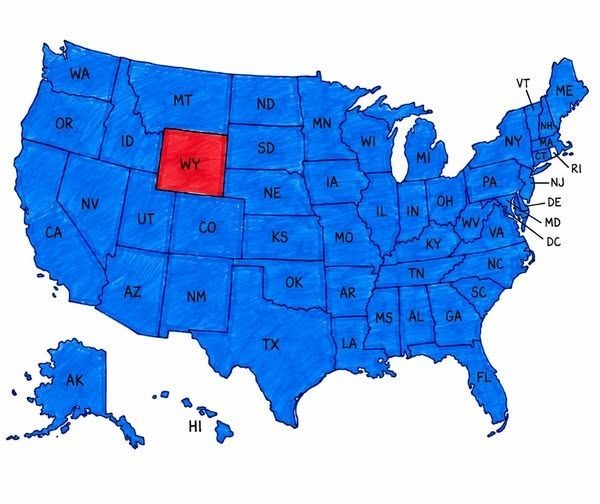 Wyoming Population Smaller Than Other 49 States Combined