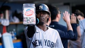 Yankees Chisholm Jr Hits Home Run