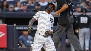 Yankees Jazz Chisholm Jr Exits Game
