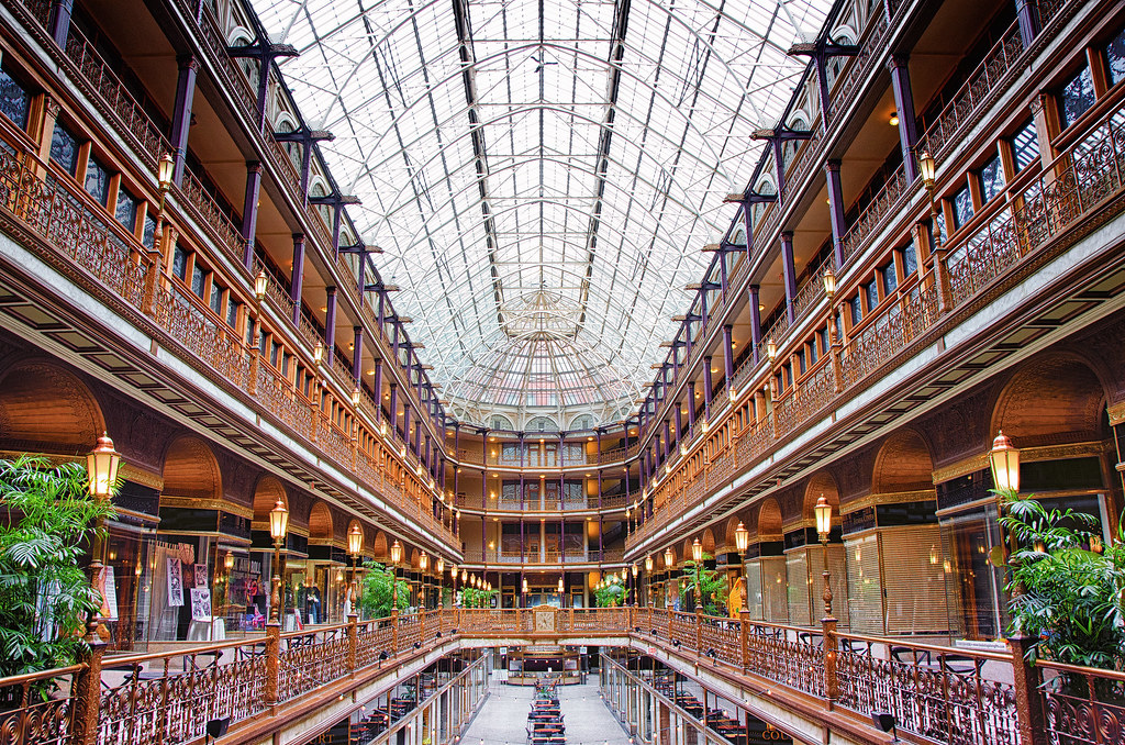 The Cleveland Arcade (The Hyatt Arcade) — Cleveland