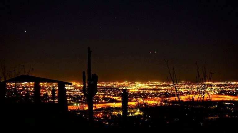Sentinel Peak Park (A Mountain) — Tucson