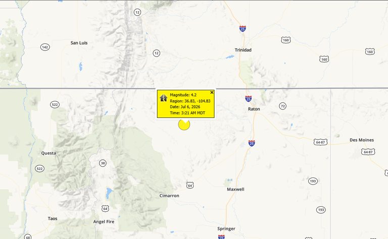 4 2 Magnitude Earthquake Hits Northern New Mexico