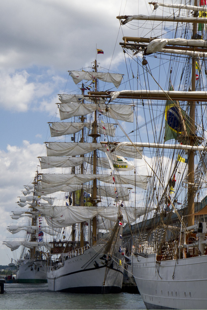 Tall Ships Set Sail for Boston After Dazzling NYC Stop