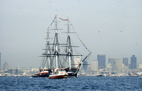Sail Boston Brings the World to Boston's Waterfront as Over 1,000 Sailors and Cadets March Through the City