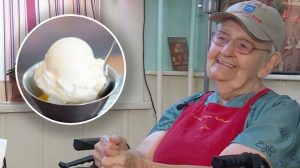92 Year Old Nun Serves Ice Cream