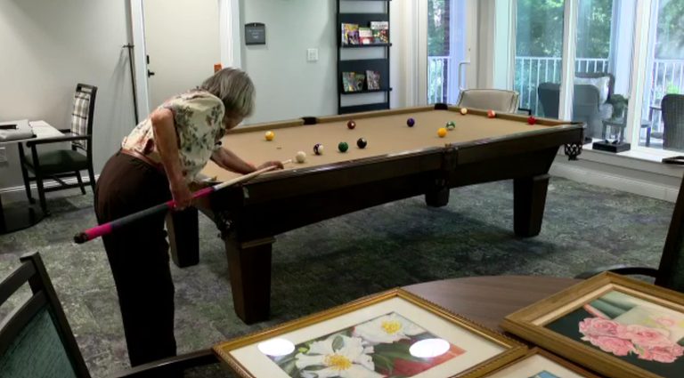 99 Year Old Pool Shark In Cary