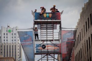 Akron Firefighters Test Endurance