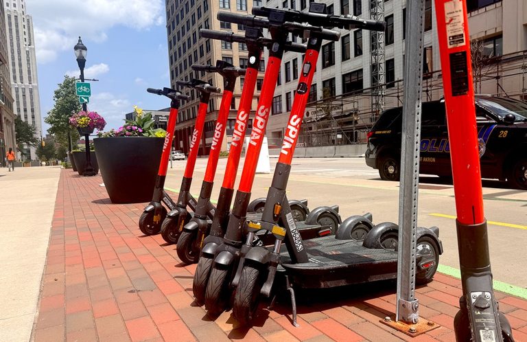 Akron Sees Rise In E Scooter Use