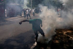 Albanian Police Disperse Anti Graft Protesters