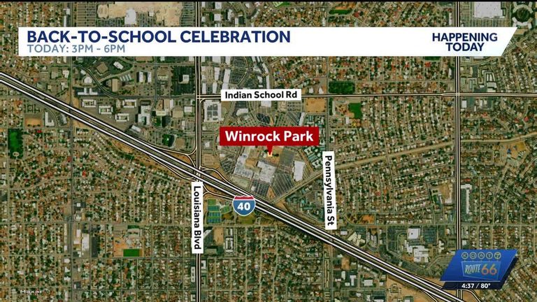 Albuquerque Families Get Free School Supplies
