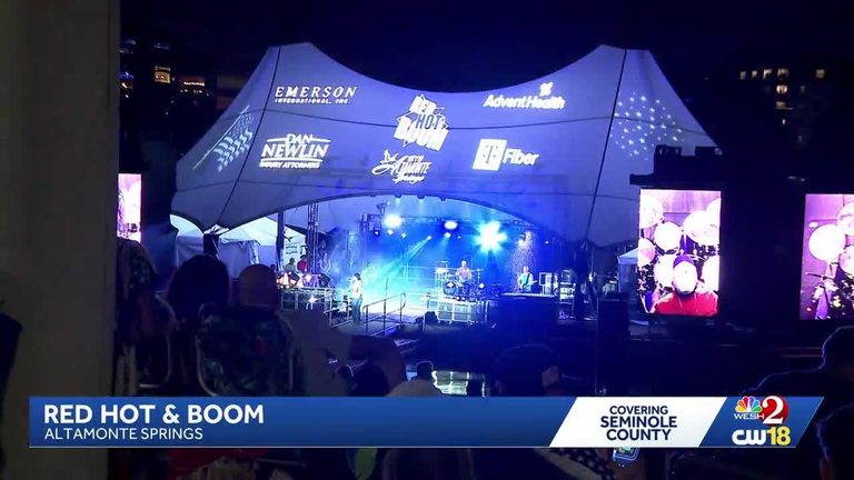 Altamonte Springs Hosts Red Hot Boom