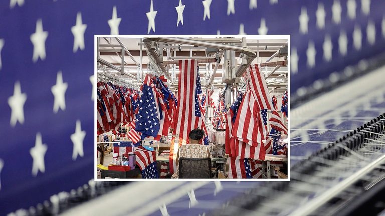 American Flags Made With Care