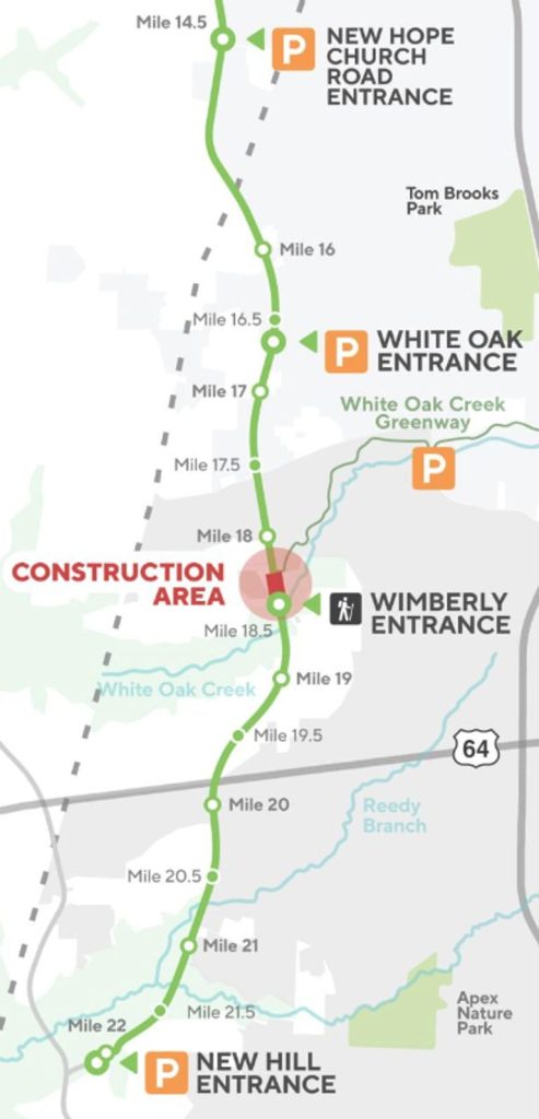 Apex Trail Closure