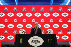 Arizona Football Coach Discusses Program S Progress