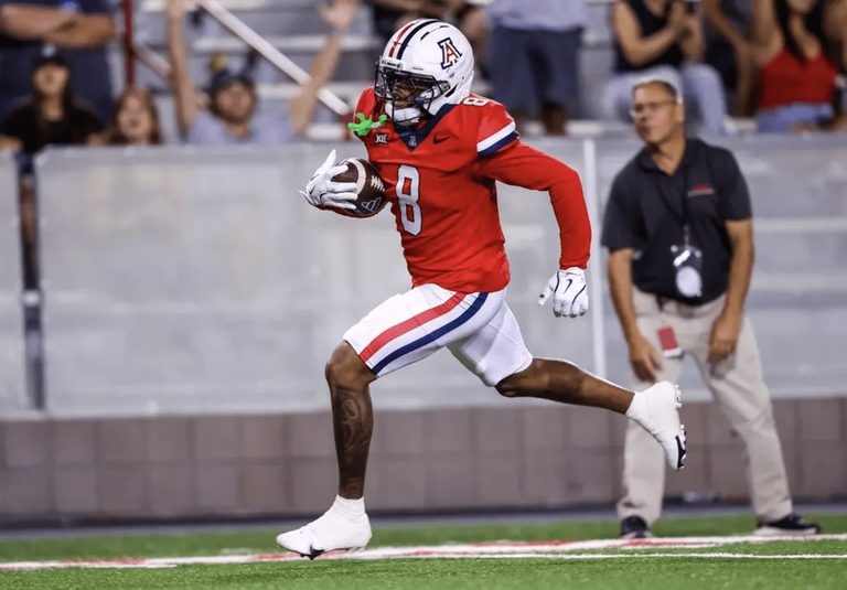 Arizona Football Player Jay Vion Cole