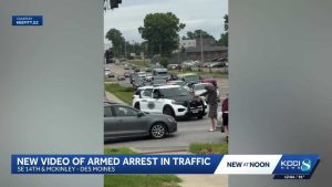 Armed Man Arrested After Pointing Gun At Driver