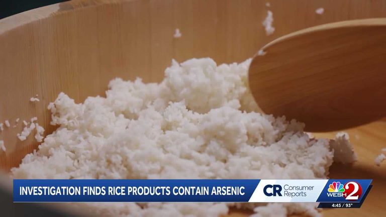 Arsenic Found In Rice Products