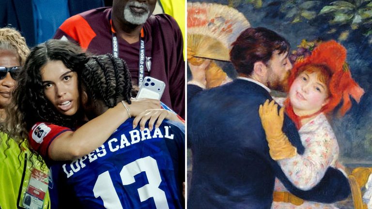 Artist Finds Art In Sports