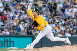Athletics J T Ginn Loses No Hit Bid