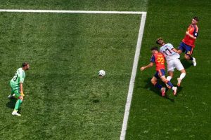 Belgium Ends Spain S 650 Minute World Cup Shutout Streak