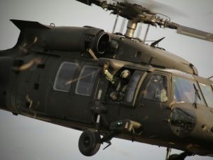 Black Hawk Chopper Rescues Stranded Hiker
